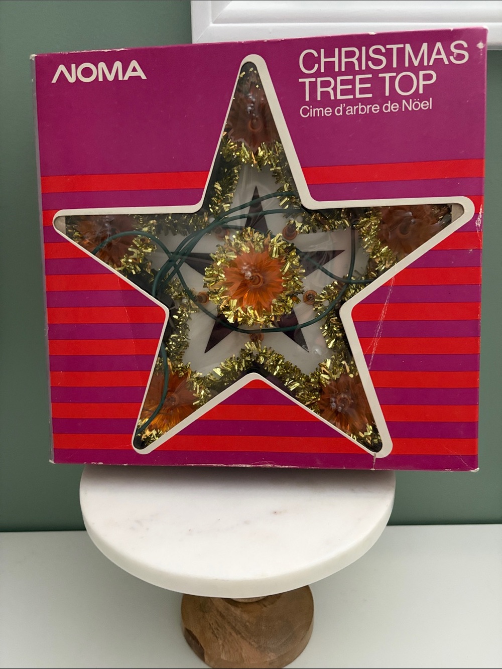 Vintage Noma Christmas Tree Topper